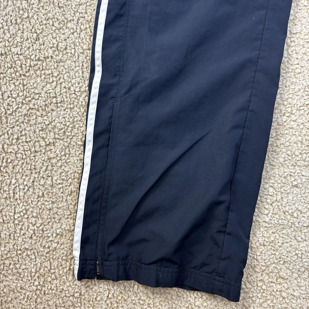 Y2K Vintage Adidas Climalite Clima365 Mens L Navy Blue Mesh Lined Track Pants